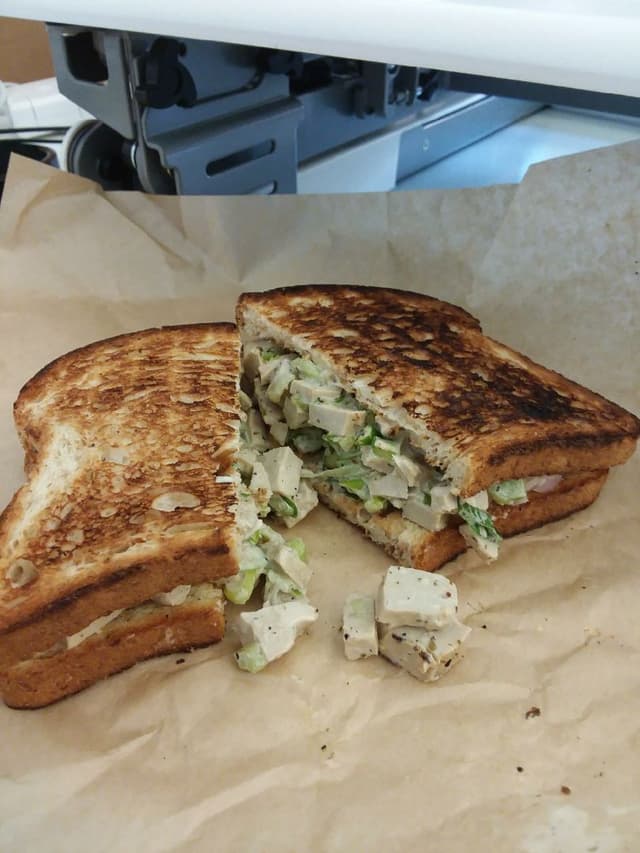 Photo of the dish “Vegan Chicken Salad Sandwich”
