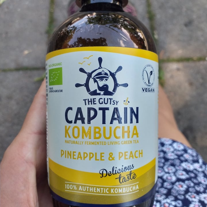 photo of The Gutsy Captain Kombucha pineapple & peach shared by @jk13 on  03 Jul 2022 - review
