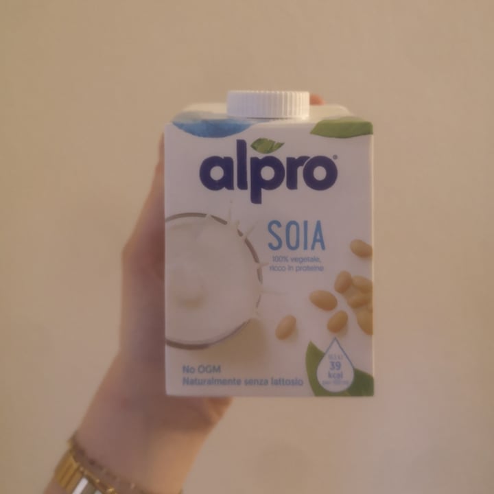 review photo of Alpro 100% vegetale soia ricco in proteine shared by @chiaravegetale on 13 Jun 2022 - review