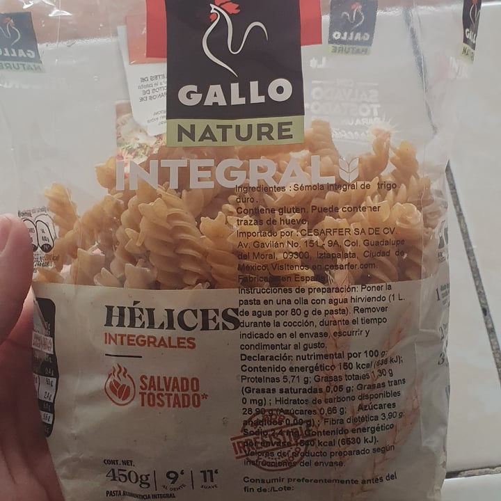 photo of Gallo Nature Hélices Integrales shared by @kahle on  07 Jan 2022 - review