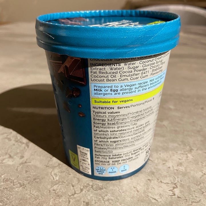 review photo of Plant Kitchen (M&S) Chocolate ice cream shared by @sebaalmashaan on 16 Aug 2021 - review