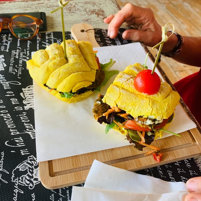 Photo of the dish “wrap falafel”