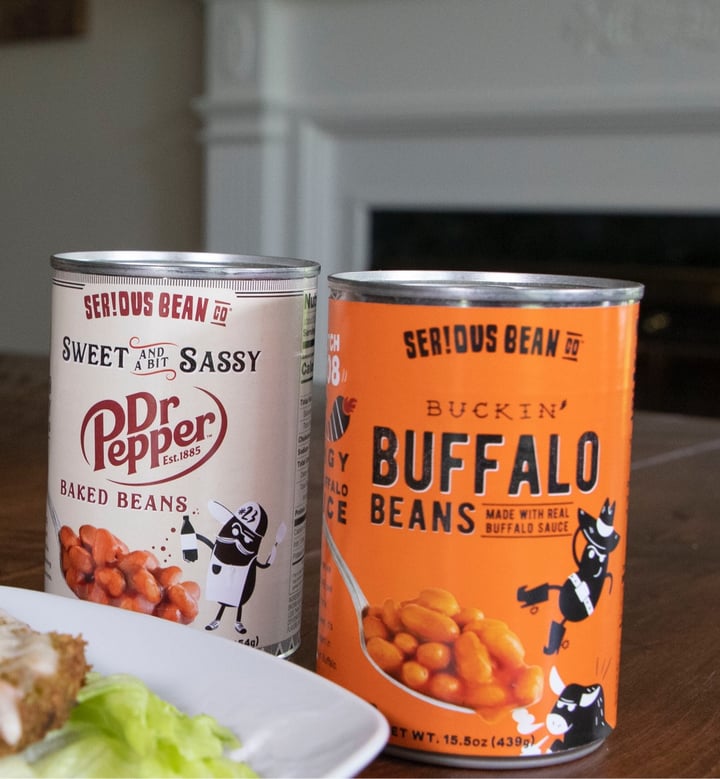 photo of Serious Bean Co Buckin' Buffalo Beans shared by @theveganmary on  22 Jul 2021 - review