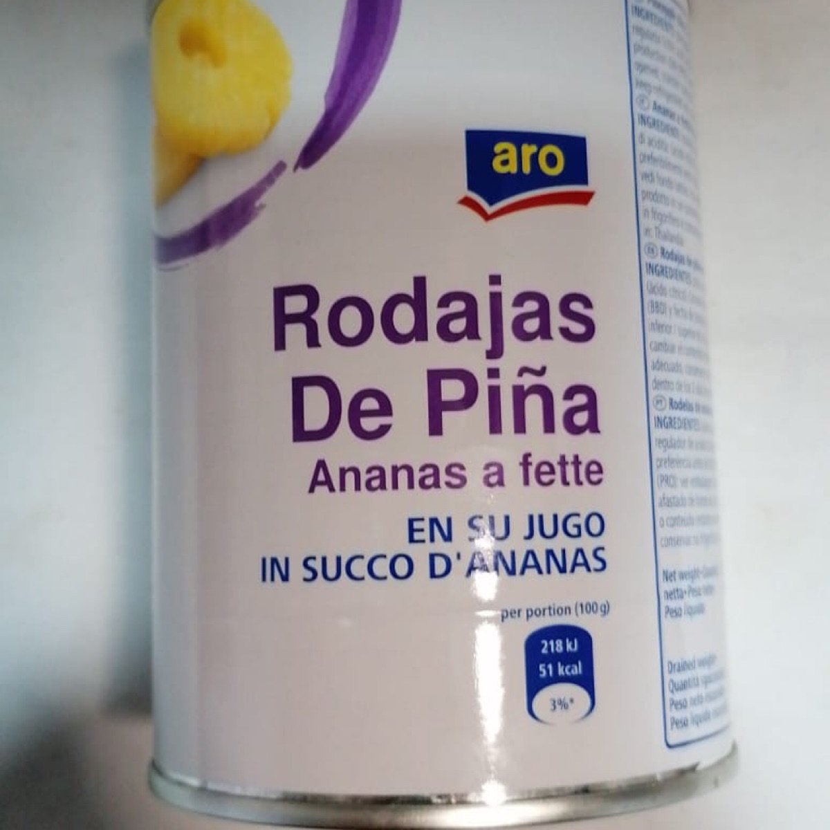 Rodajas de Piña from ARO - Vegan Product Reviews & Ratings | abillion