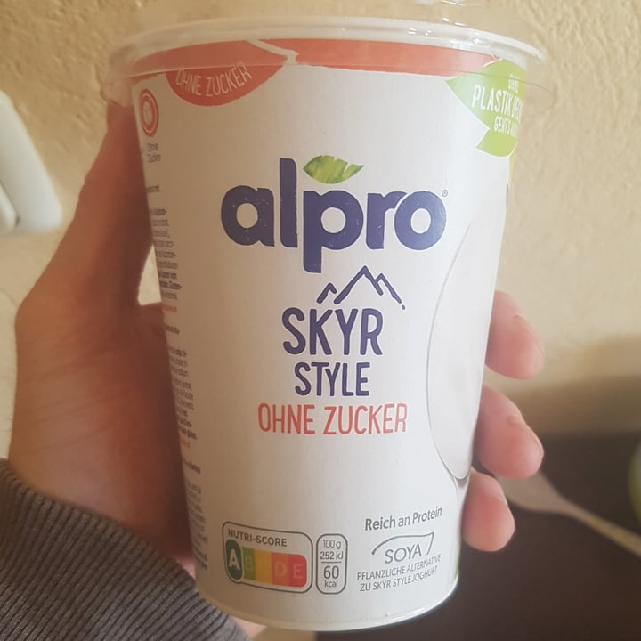 photo of Alpro Natural Soy Skyr Style High Protein shared by @greenteaguru on  20 Mar 2021 - review