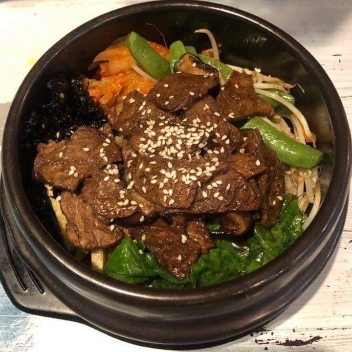 photo of Puti Vegan Cafe Bibimbap with Vegan Beef shared by @brandonthefruit on  08 Nov 2020 - review
