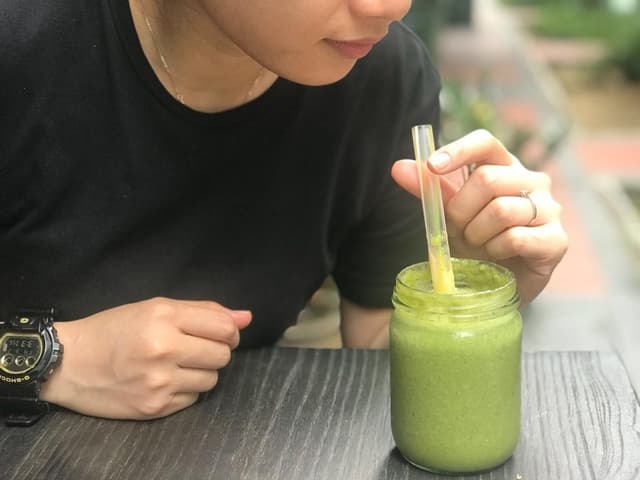Photo du plat “green smoothie”