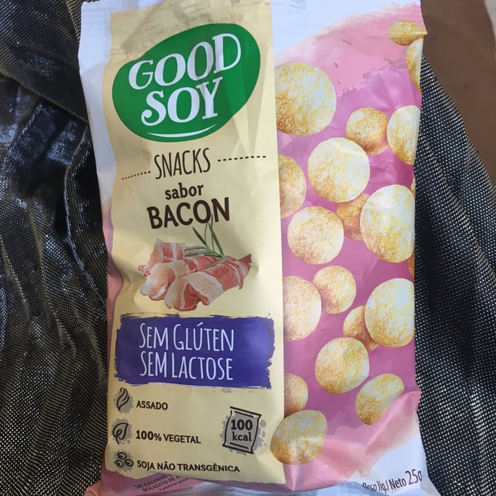 photo of Good Soy Salgadinho Sabor Bacon shared by @milenemarcondes on  01 Nov 2022 - review