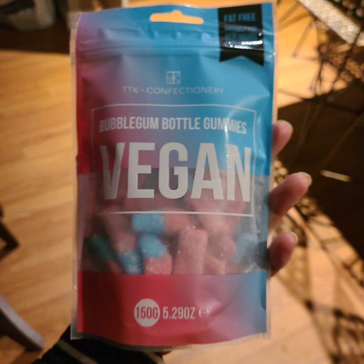 review photo of TTK-CONFECTIONERY Bubblegum Bottle Gummies shared by @mariavegan4ever on 05 Aug 2021 - review