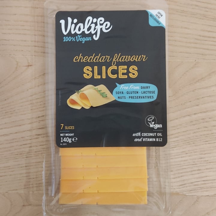 review photo of Violife Cheddar Slices shared by @ramimerza on 21 Dec 2021 - review
