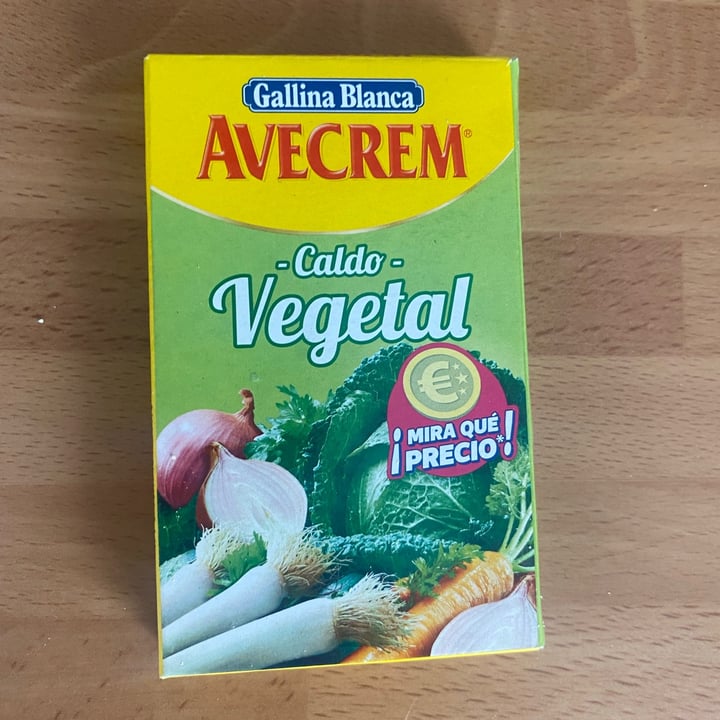 photo of Gallina blanca Caldo vegetal Avecrem shared by @thebestvegan on  06 Jul 2021 - review