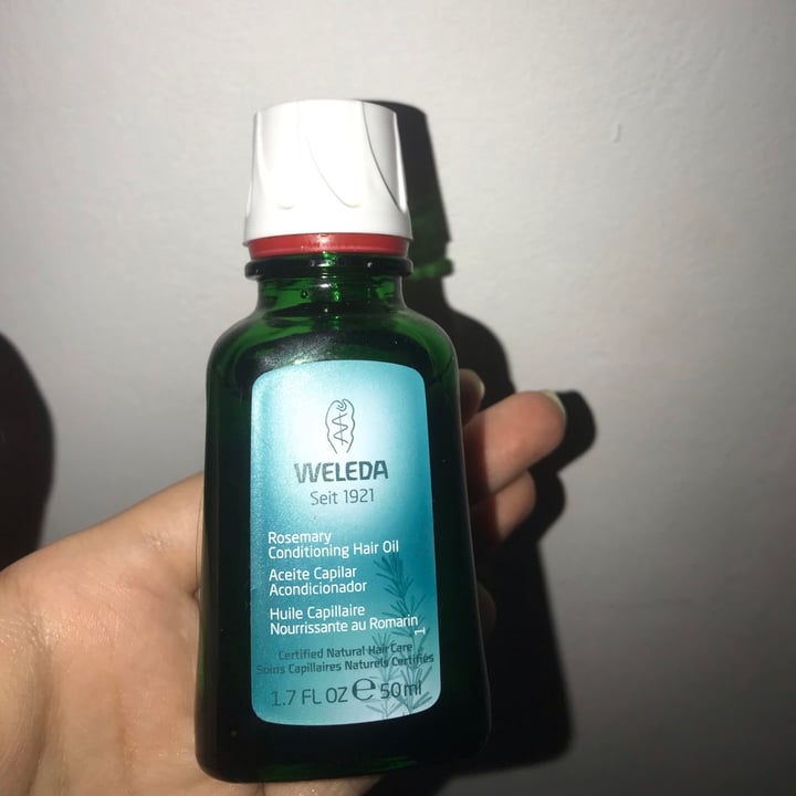 review photo of Weleda Aceite capilar rosemary shared by @delfina5 on 11 Jan 2021 - review