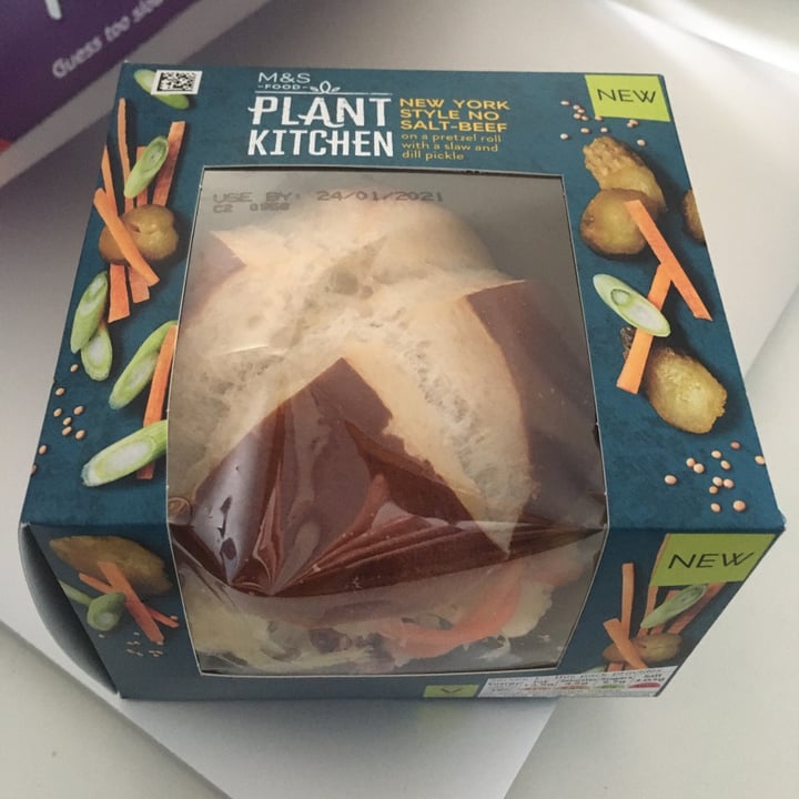 photo of Plant Kitchen (M&S) New York Style No Salt-Beef shared by @stick on  23 Jan 2021 - review