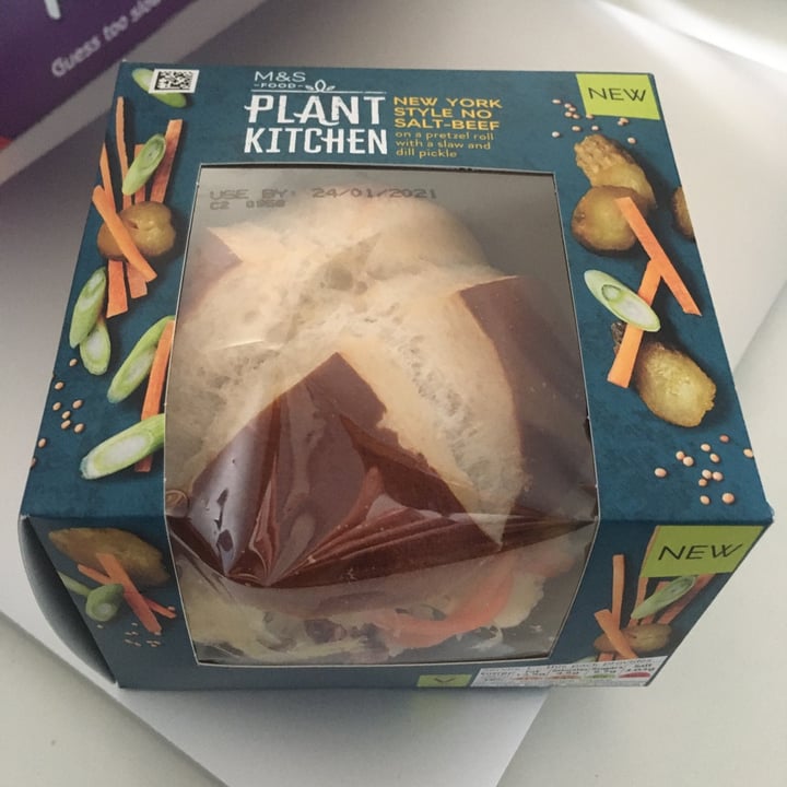 review photo of Plant Kitchen (M&S) New York Style No Salt-Beef shared by @stick on 23 Jan 2021 - review