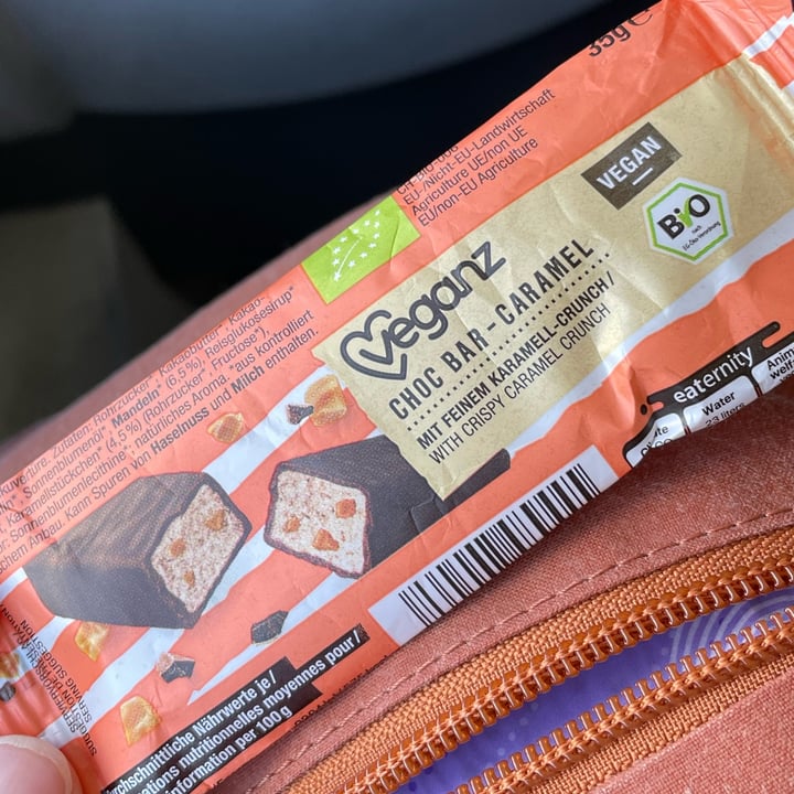 photo of Veganz Choc Bar Caramel shared by @vale95 on  30 Jul 2022 - review
