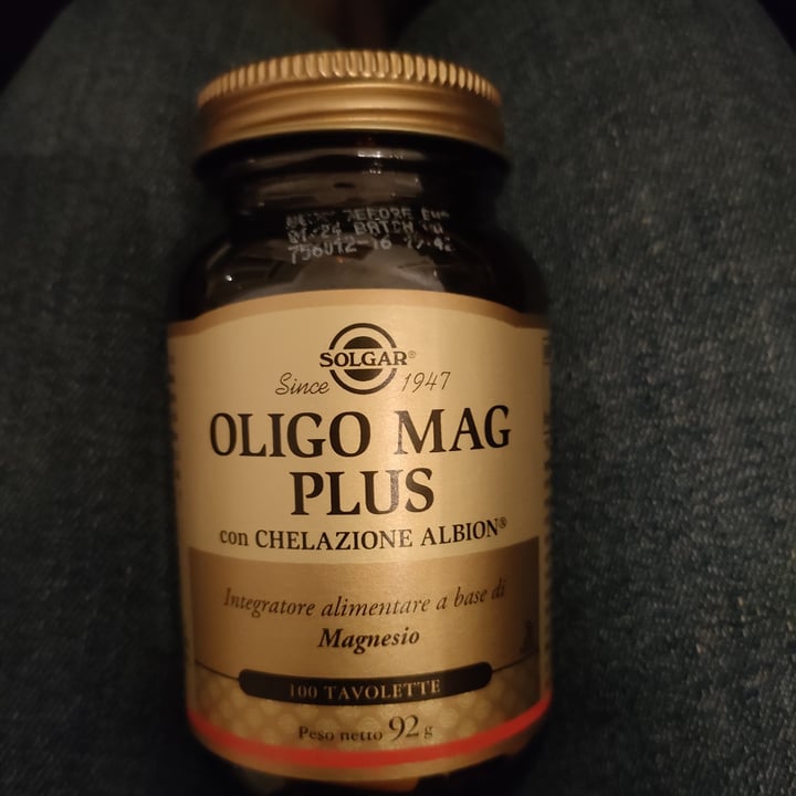 review photo of Solgar Olio Mag plus Magnesio shared by @hipunkop on 20 Feb 2022 - review