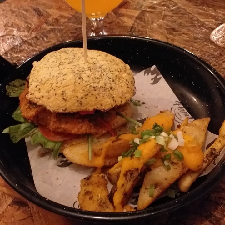 photo of Flamas Burger Co Hamburguesa La Vegana shared by @camibel on  17 Feb 2021 - review