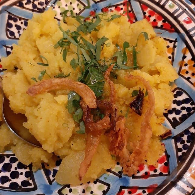 Photo of the dish “Moutabal Patata”