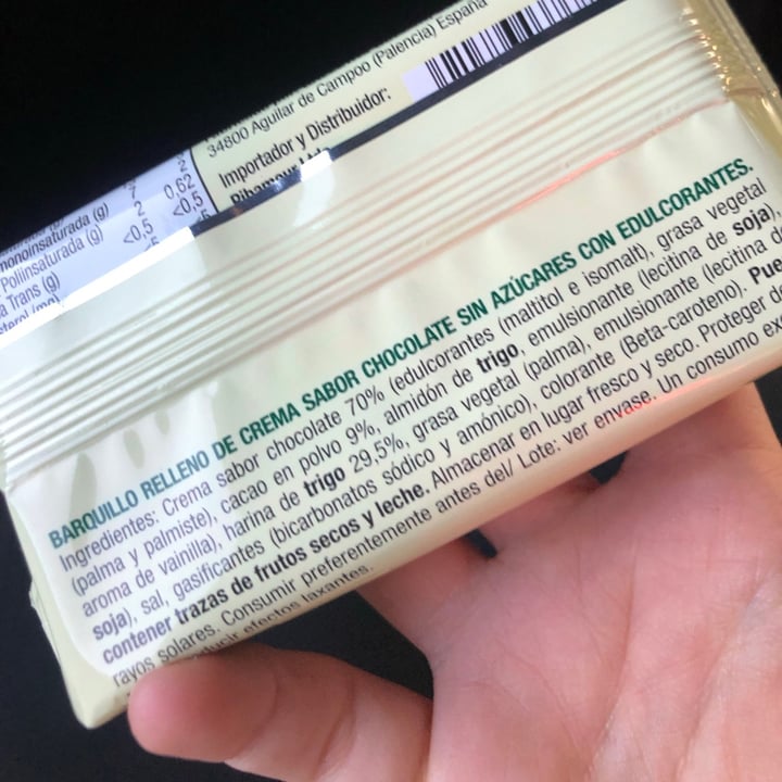 photo of Gullón Zero Sin Azúcares Barquillos Chocolate shared by @betarraguita on  27 Oct 2020 - review