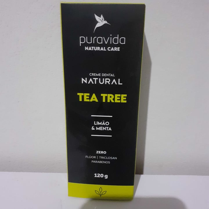 photo of Puravida Creme dental Natural Tea Tree shared by @denisealmeida on  06 Nov 2021 - review