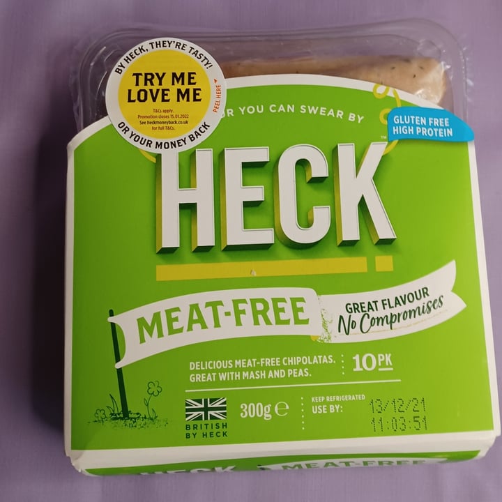 review photo of Heck Meat-Free Sausage shared by @thornxvx on 07 Dec 2021 - review