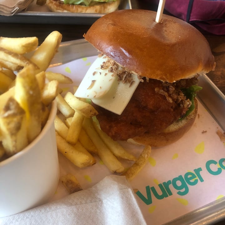 photo of The Vurger Co Canary Wharf Buffalo Vurger shared by @briony on  13 Aug 2020 - review