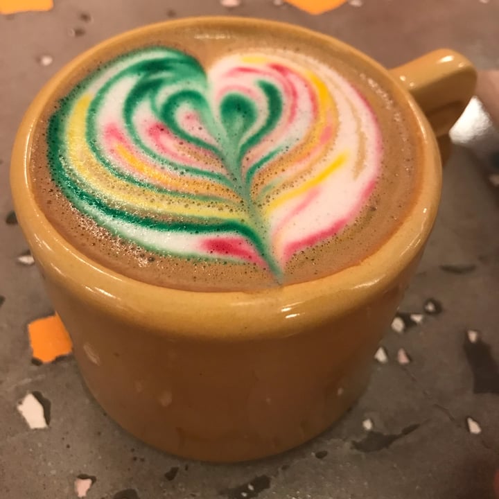 photo of Bioma Plant Based Café Belgrano rainbow latte shared by @vegankity on  17 Feb 2022 - review