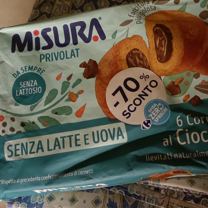 photo of Misura 6 Cornetti al cioccolato shared by @andrechiagabry on  25 Aug 2022 - review