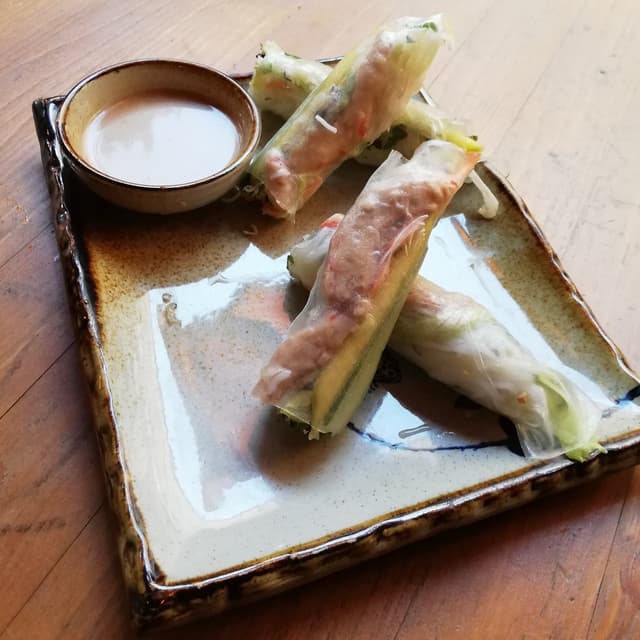 菜肴“Prawn Summer Rolls”的照片