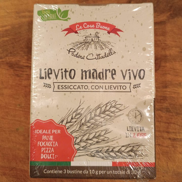 photo of Le cose buone podere cittadella Lievito Madre Vivo Vegan shared by @danielagabrielli on  26 Sep 2022 - review