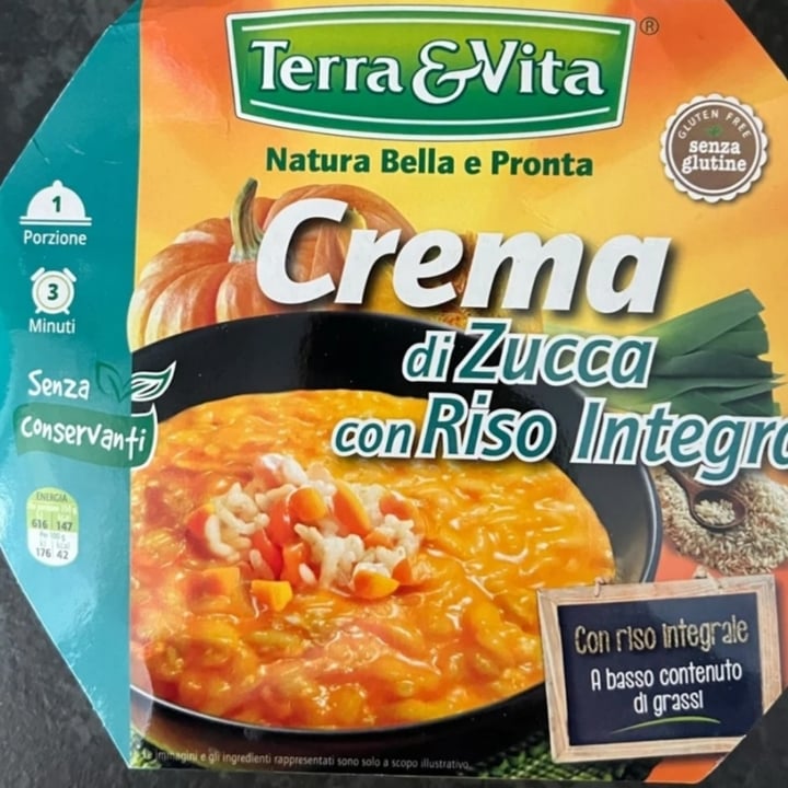 review photo of Terra & vita Crema di zucca e riso integrale shared by @vany10 on 01 Jul 2022 - review