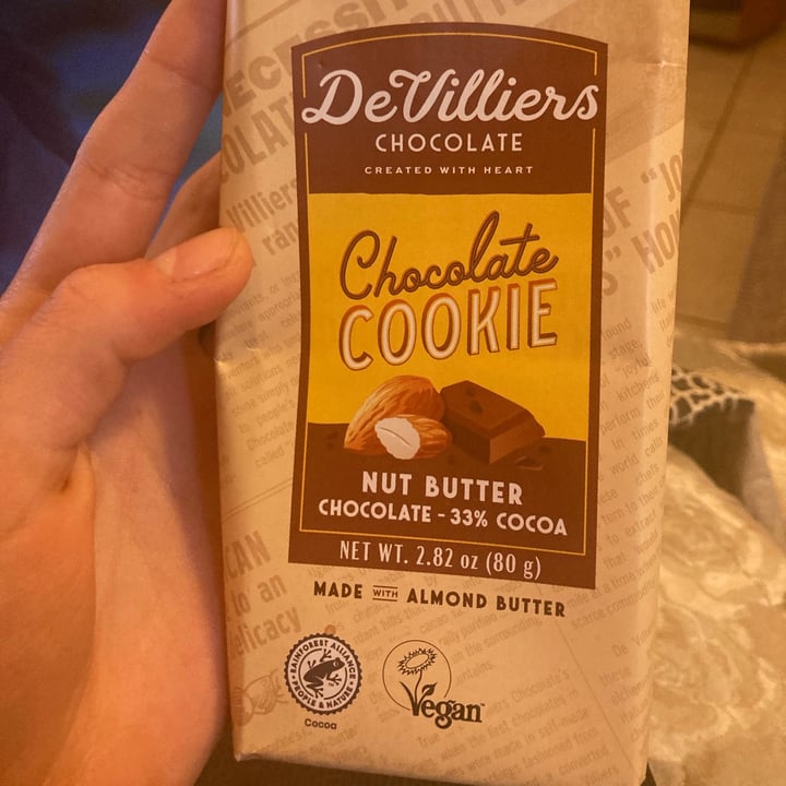 photo of De Villiers Chocolate Chocolate Cookie shared by @tazzwaite on  11 Aug 2021 - review
