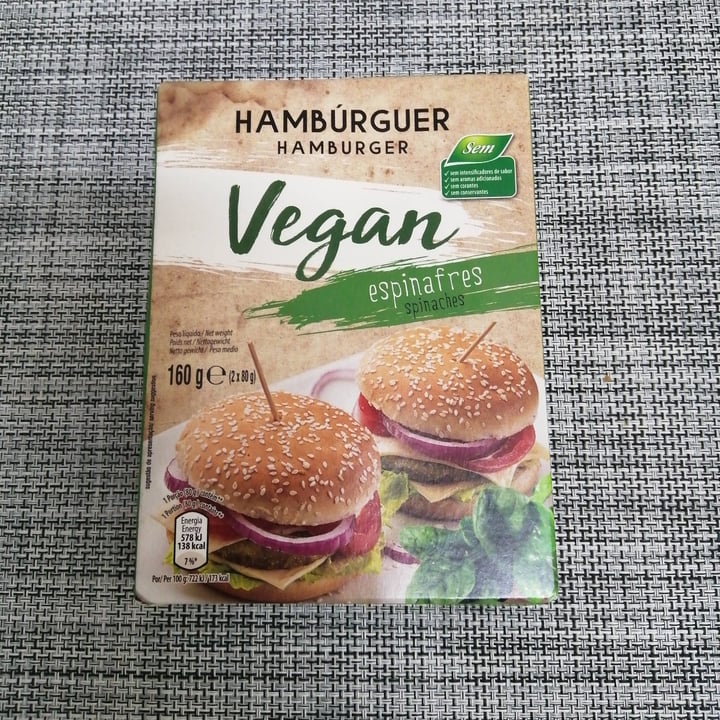 photo of Veg in Hambúrguer com espinafres shared by @justbond on  22 Apr 2022 - review