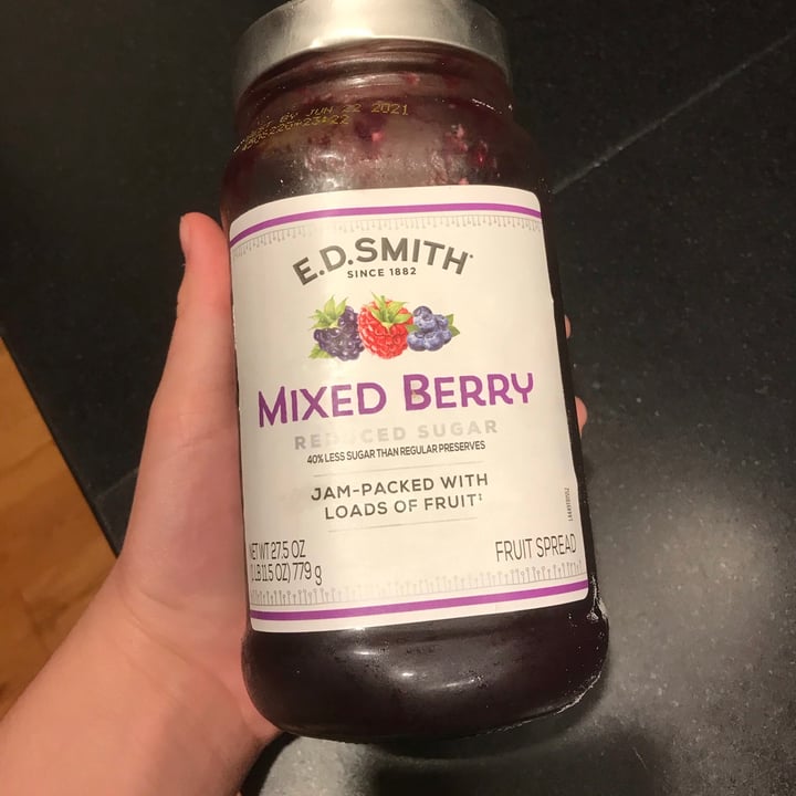 review photo of E.D. Smith mixed berry jam shared by @aylaeliz on 09 Sep 2020 - review