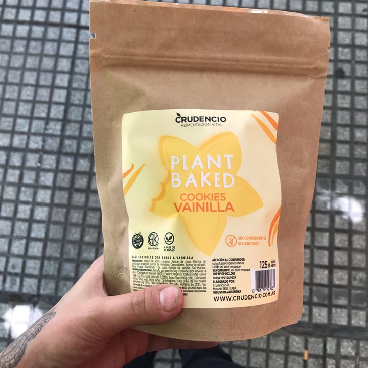 photo of Crudencio Plant Baked Cookies Vainilla shared by @candelariex on  04 Mar 2022 - review
