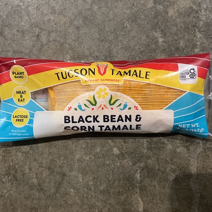 photo of Tucson Tamale Black Bean & Corn Tamale shared by @ddw1987 on  13 May 2022 - review