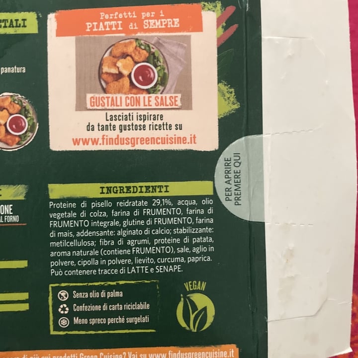 review photo of Findus Nuggets Vegetali shared by @camillacast on 19 Jan 2022 - review