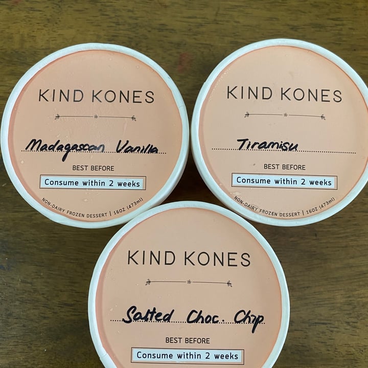 photo of Kind Kones Salted Chocolate Chip Ice Cream shared by @roshini on  25 Jan 2021 - review