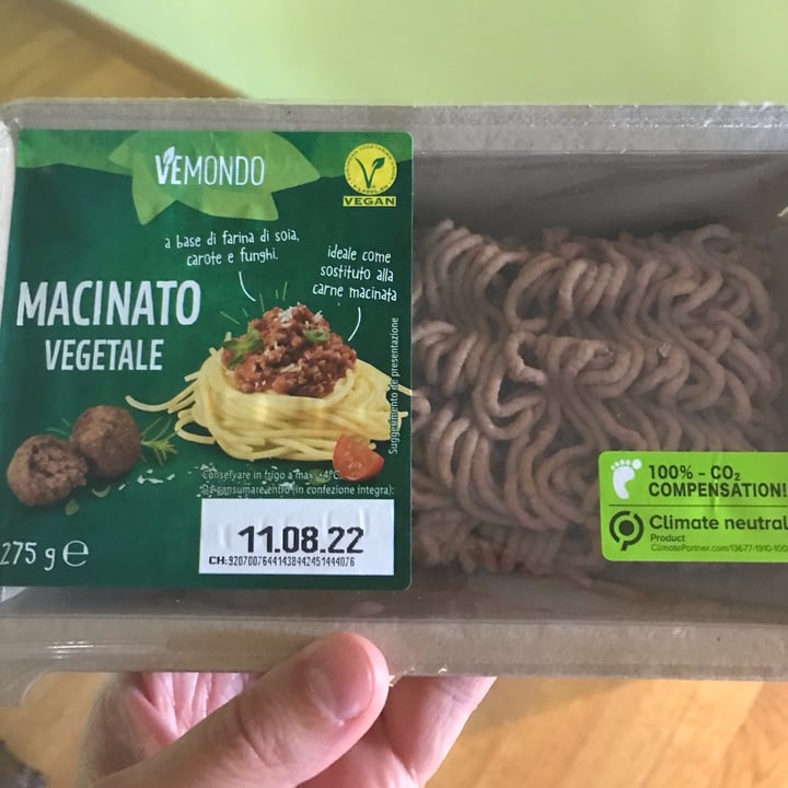 photo of Vemondo Macinato vegetale shared by @lisa-85 on  07 Sep 2022 - review