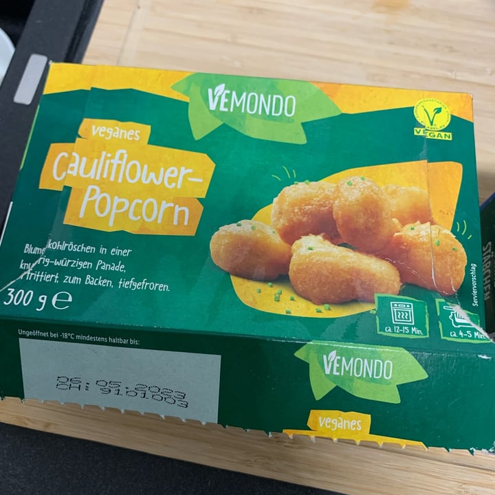 photo of Vemondo Cauliflower-Popcorn shared by @karinanoemi on  13 May 2022 - review