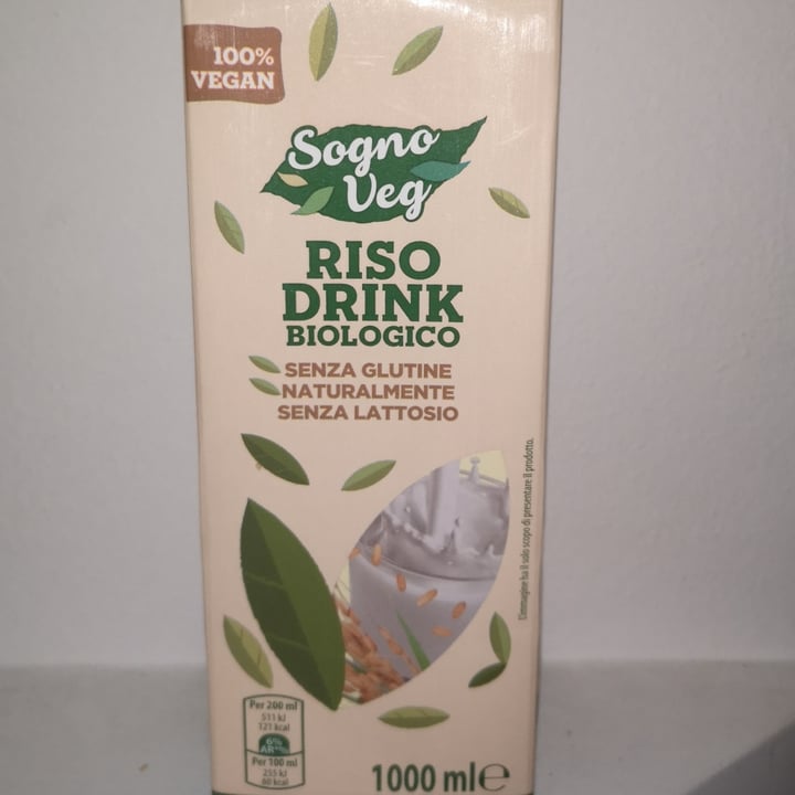 photo of Sogno veg Bevanda di riso / Riso drink shared by @giolombi on  15 Dec 2021 - review