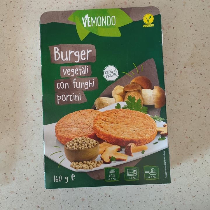 review photo of Vemondo Burger Vegetali con Funghi shared by @ele0n0ra on 28 Apr 2022 - review