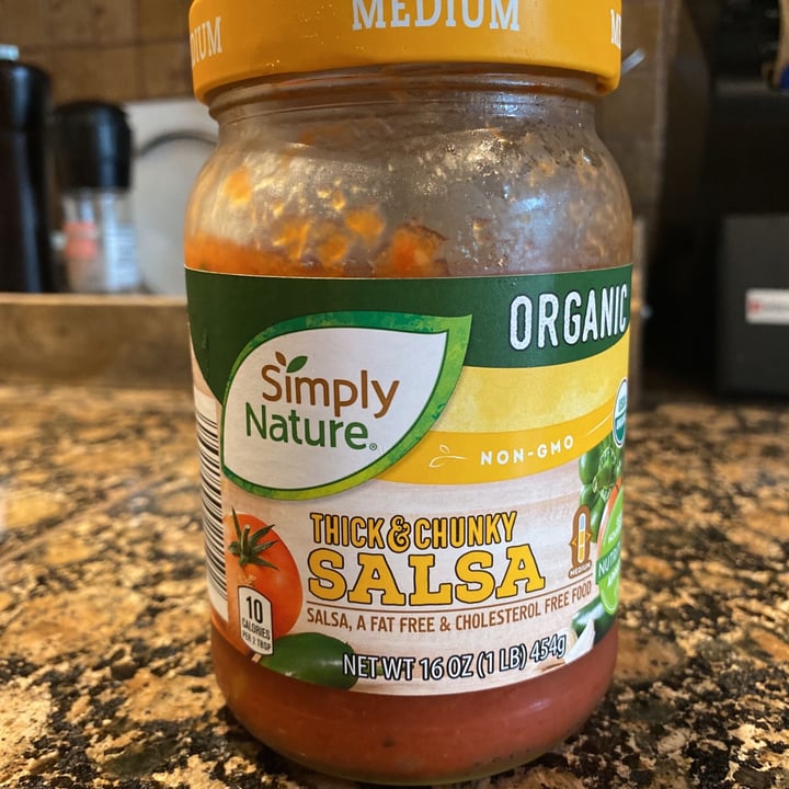 photo of Simply Nature Simply Nature Thick And Chunky Salsa shared by @sjmeans on  08 Jun 2021 - review