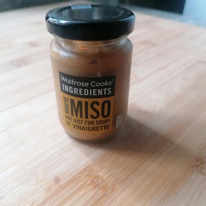 photo of Waitrose White Miso shared by @veronicamancini on  17 Apr 2022 - review