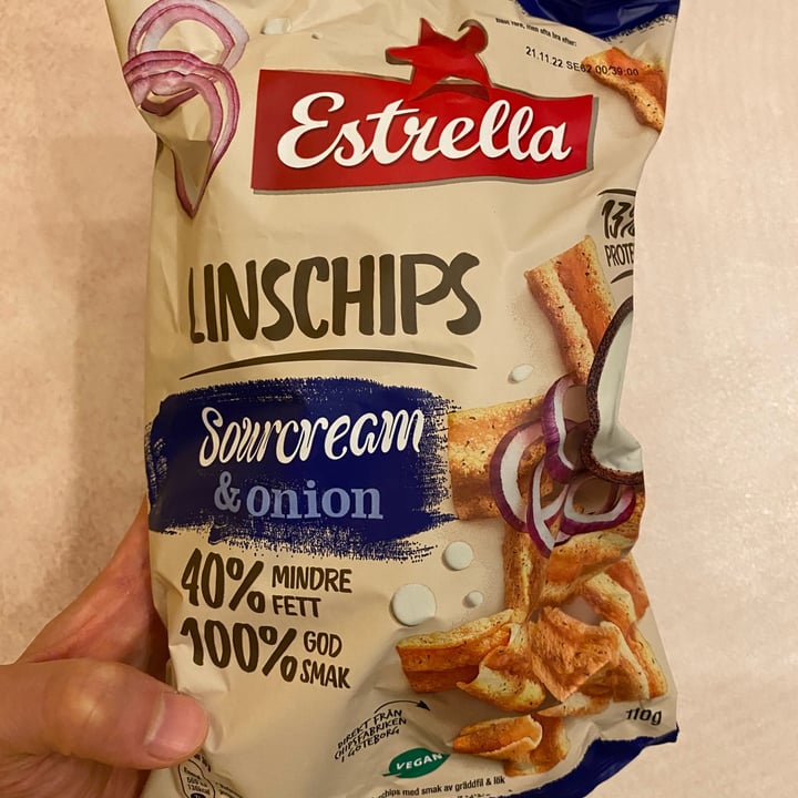 photo of Estrella Linschips Sourcream & Onion shared by @garywong on  14 Aug 2022 - review