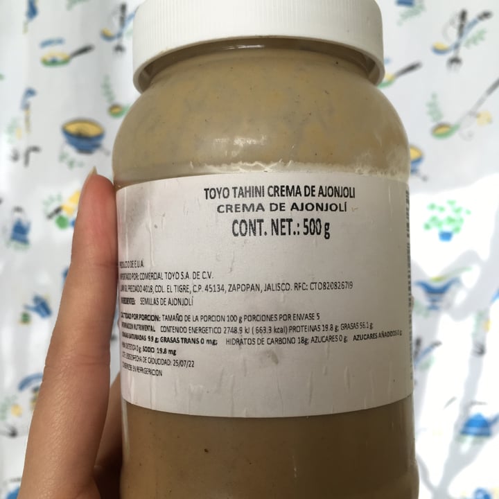 review photo of Toyo foods Tahini Crema De Ajonjolí shared by @leslies on 30 Sep 2021 - review