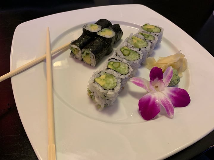 photo of Samurai | Japanese Cuisine Vegetable Rolls shared by @bethhoffner on  27 Sep 2019 - review