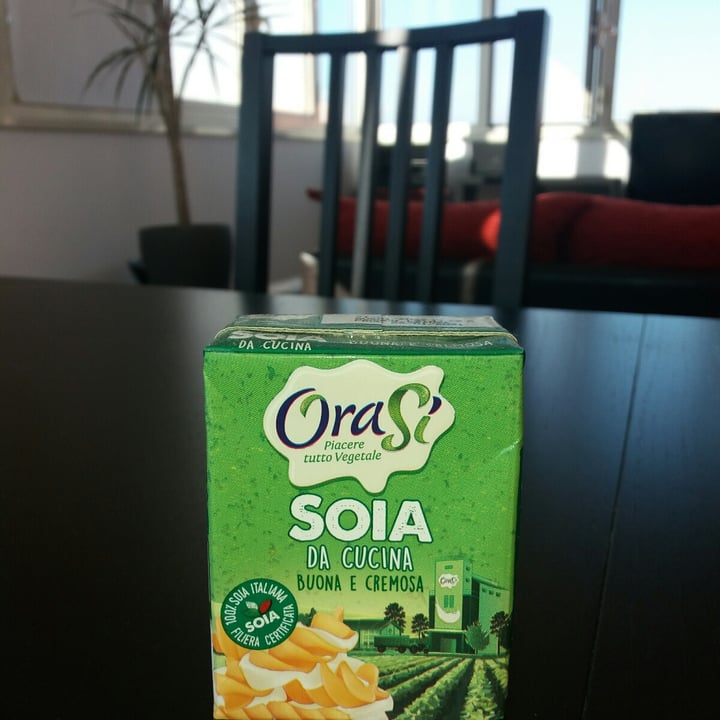 review photo of OraSí 100% plant based Crema per cucinare shared by @federicatonti1973 on 20 Oct 2021 - review