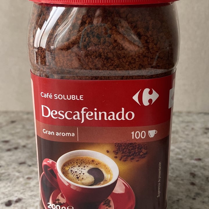 photo of Carrefour Café soluble descafeinado shared by @baiasca on  30 Aug 2022 - review