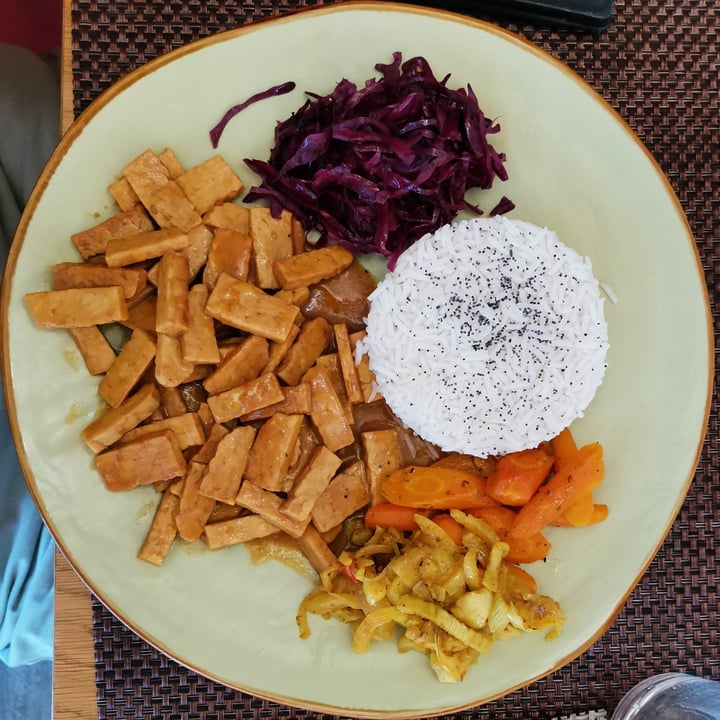 review photo of Sopra la panca Tempeh glassato agli agrumi shared by @paolocali on 21 Jul 2022 - review